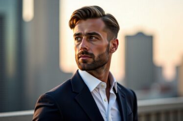 Dégradé Mi-Long pour Homme : L’Art de Marier Élégance et Modernité