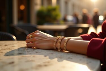 L'élégance éternelle des bracelets dorés signés Jadeva
