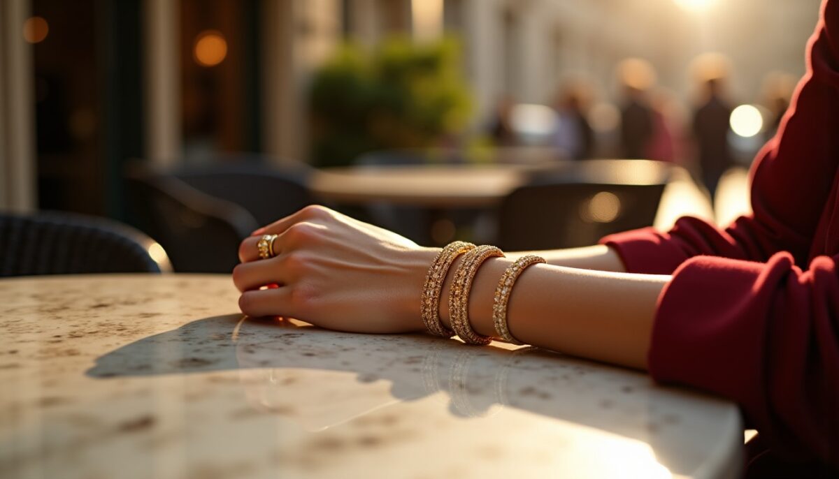L'élégance éternelle des bracelets dorés signés Jadeva