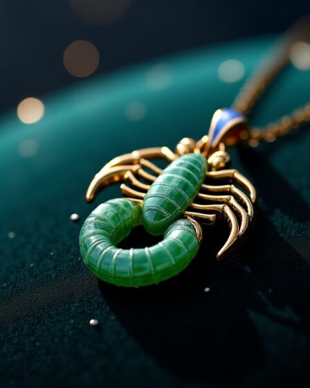 Jadeva Bijoux : L'Étoile du Scorpion, Un Secret Céleste à Porter