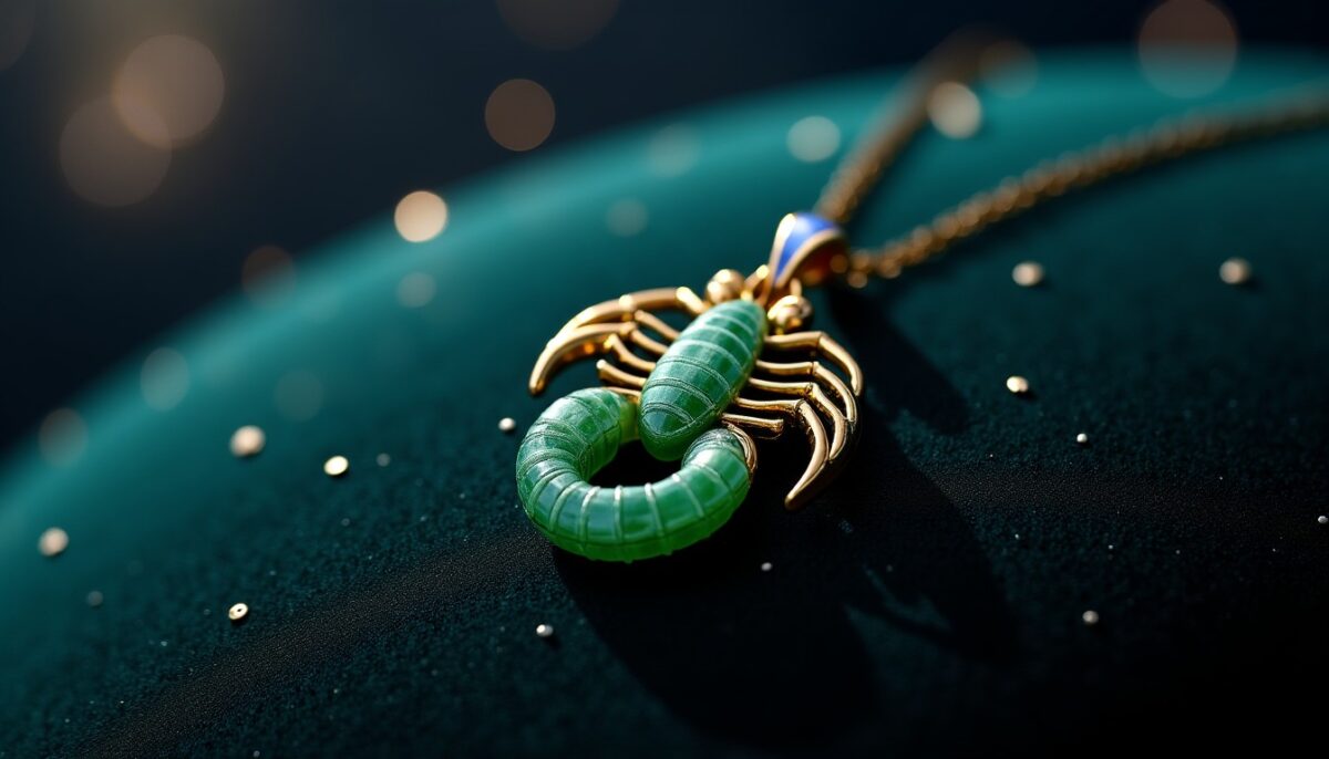 Jadeva Bijoux : L'Étoile du Scorpion, Un Secret Céleste à Porter