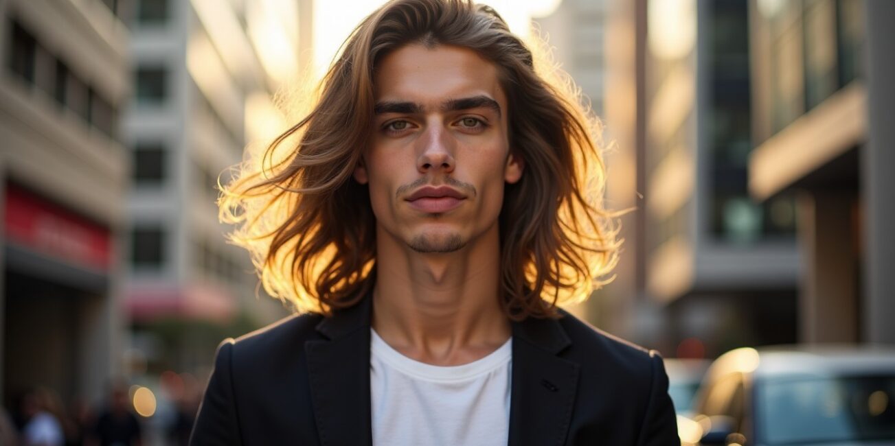 Garçons aux Cheveux Longs : Maîtriser la Longueur avec Élégance et Style