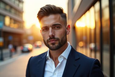 Le dégradé bas : l'art du style moderne pour une allure élégante et multifacette