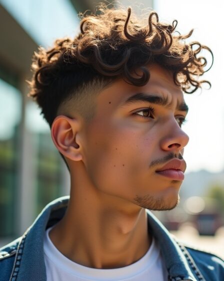 Burst Fade : la coupe avant-gardiste qui redéfinit les styles capillaires en 2024
