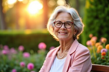 Style et confort à 70 ans : coiffures élégantes pour femmes portant des lunettes