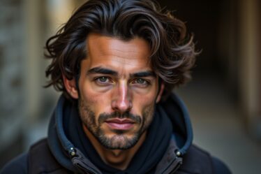 Cheveux Relevés chez l'Homme : Le Look Dynamique pour une Silhouette Affinée