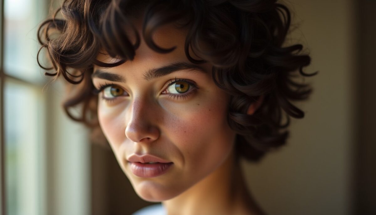 Cheveux Bouclés Courts : Les Styles qui Subliment et Libèrent Vos Boucles