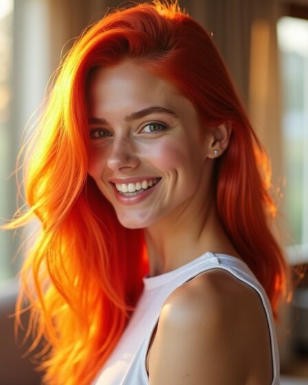 Cheveux rouges éclatants : astuces d’experts pour une couleur vive et qui dure