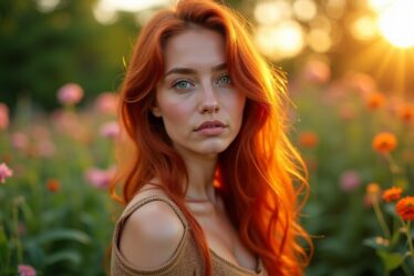 Rousse aux yeux verts : le guide incontournable pour révéler l'éclat de votre beauté singulière