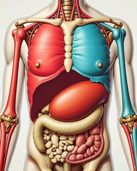 Anatomie abdominale : une exploration détaillée des organes répartis dans les 9 régions de l’abdomen