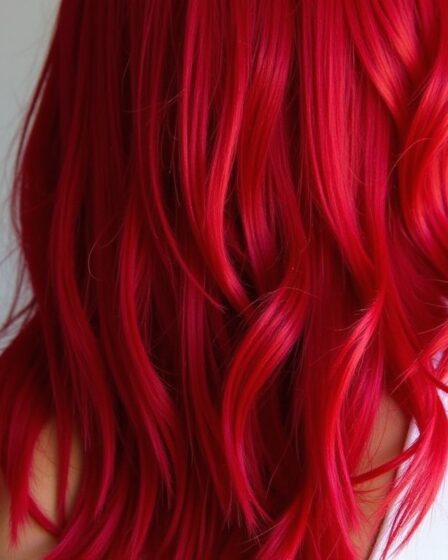 Cheveux Cherry Coke : tendances éclatantes et astuces d'entretien incontournables