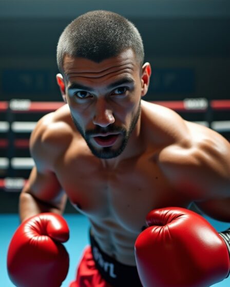 Comment la garde du gaucher perturbe-t-elle le rythme classique en boxe ?