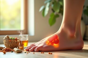 Éperon calcanéen, foie et intestin : comprendre le lien et découvrir des remèdes naturels pour apaiser la douleur