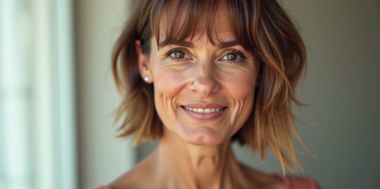 Coupe courte élégante pour visage ovale effilé : le guide incontournable des femmes de 60 ans