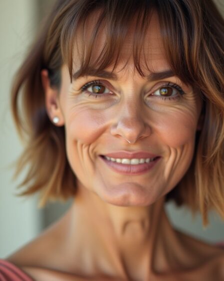 Coupe courte élégante pour visage ovale effilé : le guide incontournable des femmes de 60 ans